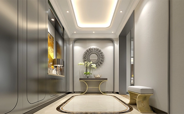 玄关吊顶宜高不宜低
